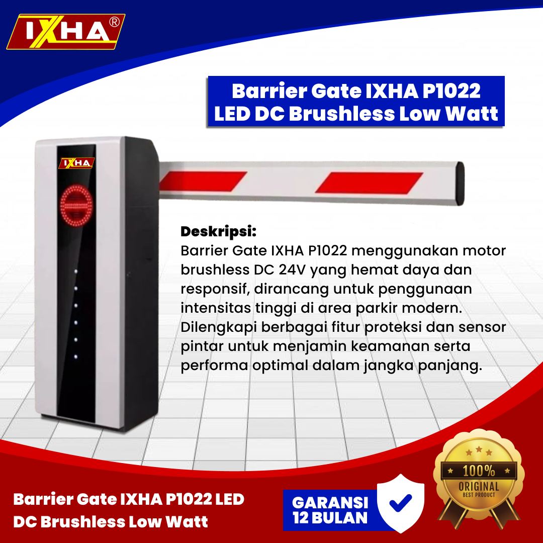 barrier gate ixha p1022 led dc brushless low watt 1 (1)