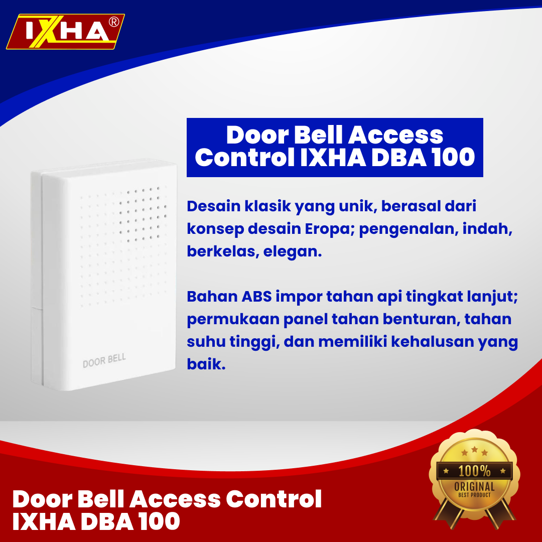 door bell access control ixha dba 100. 1
