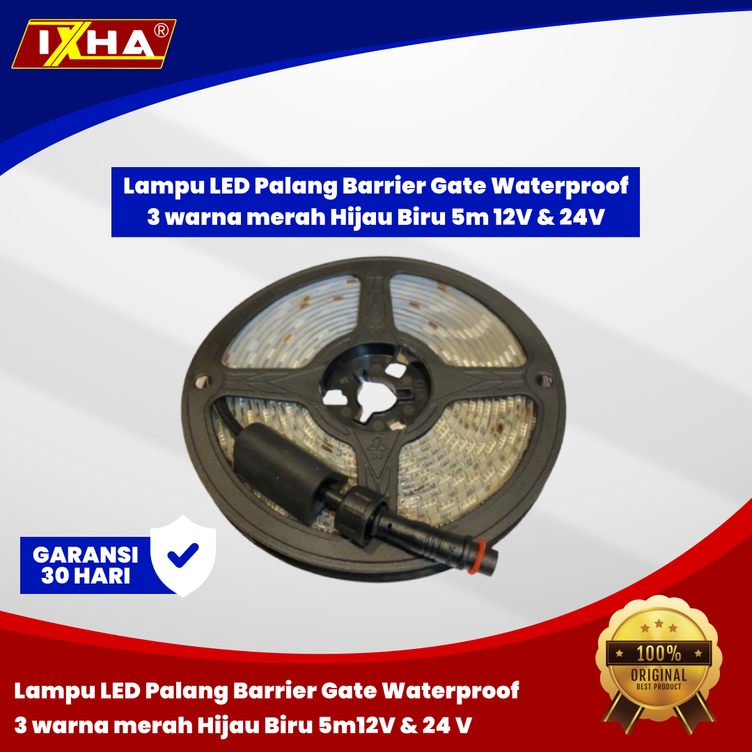 lampu led palang barrier gate waterproof 3 warna 1