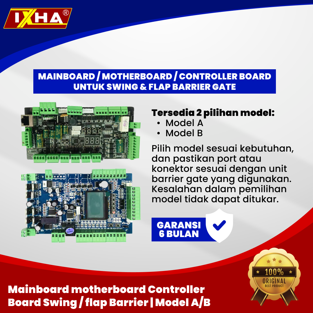 mainboard motherboard controller board swing flap barrier model a b. 1