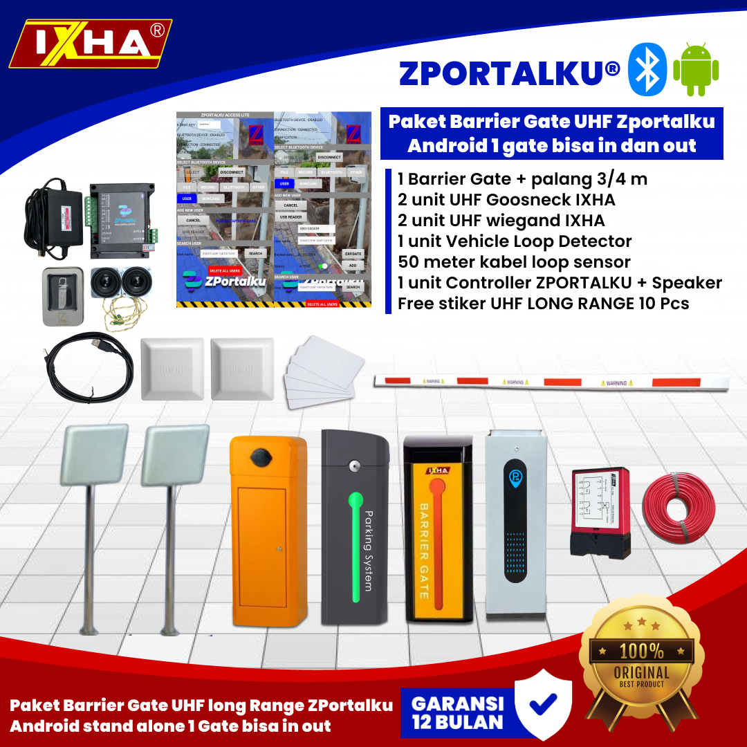 paket barrier gate uhf zportalku 1 gate bisa in out1