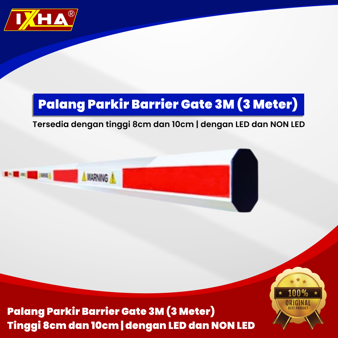 palang parkir barrier gate 3m (3 meter) 1 (1)
