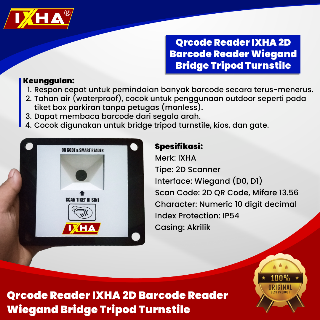 qrcode reader ixha 2d barcode reader wiegand2