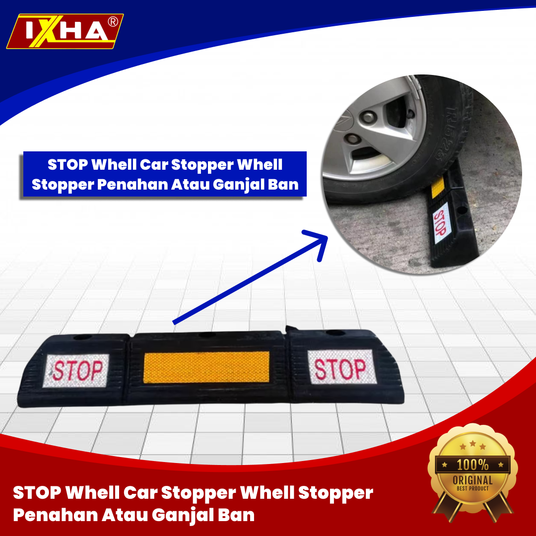 rubber wheel stopper stop – pengganjal ban1