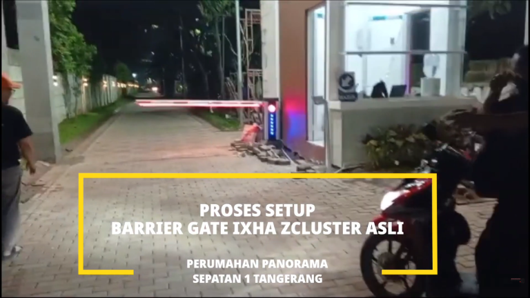 Pemasangan Portal Otomatis ZCluster RFID Asli 2 Gate 1 in 1 out + Voice IPL screenshot (231)