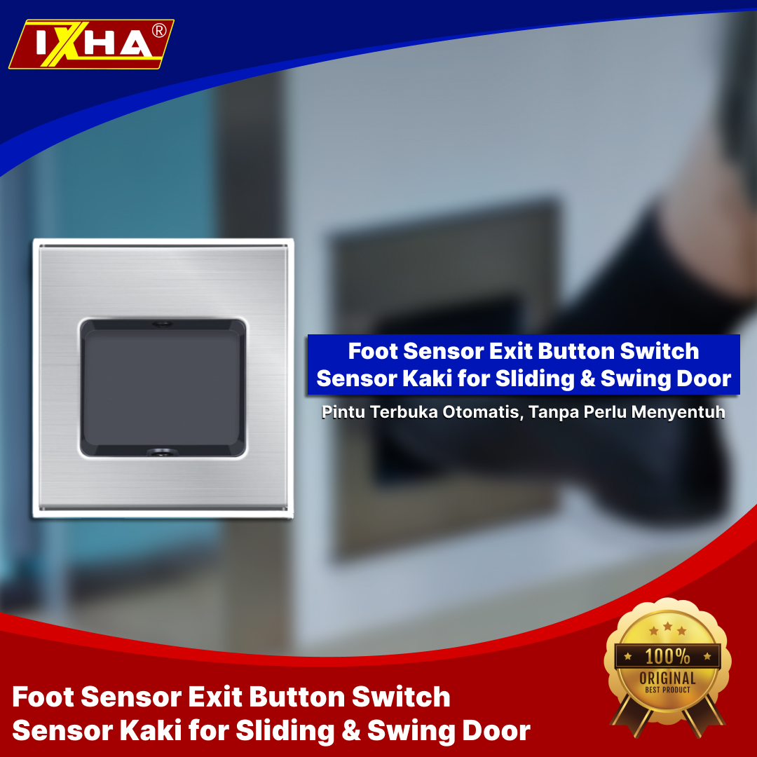 foot sensor exit button switch sensor kaki for sliding & swing door 1
