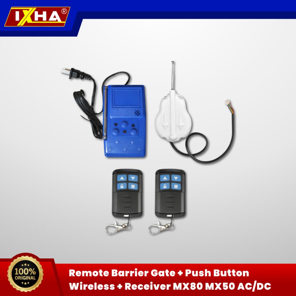 Push Button Remote Gate Opener Remote Barrier gate + push button wireless mx80 mx50 Original - IXHA ...