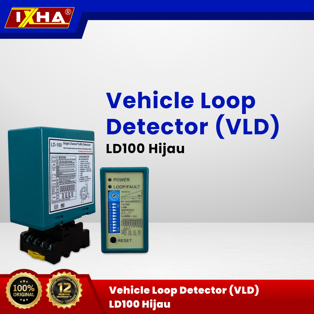 revsi vehicle loop detector (vld) ld100 hijau 1