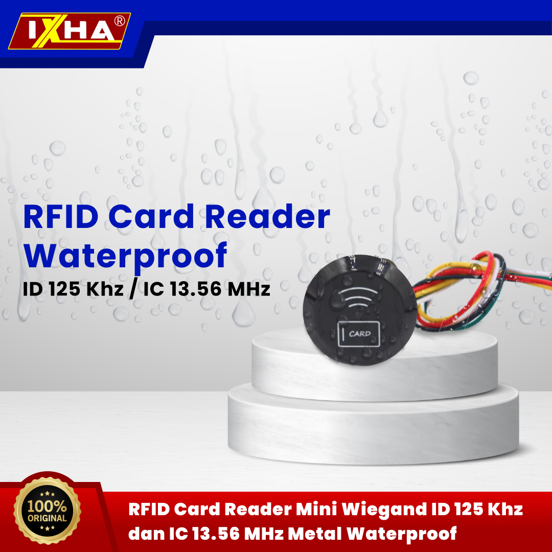 rfid card reader mini wiegand id 125 khz dan ic 13.56 mhz 1