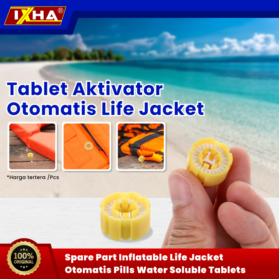 spare part inflatable life jacket otomatis pills water soluble tablets 1