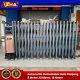 automatic retractable gate panjang 8 meter, 12 meter, 15 meter logo ixha 9
