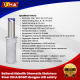 bollard hidrolik otomatis stainless steel ixha bog11 dengan led safety4