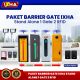 cover paket barrier gate ixha stand alone 1 gate 2 rfid