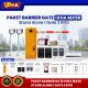 paket barrier gate ixha mx50 stand alone 1 gate 2 rfid