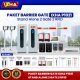 paket barrier gate ixha p1021 stand alone2 gate 2 rfid