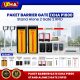 paket barrier gate ixha p1800 stand alone2 gate 2 rfid