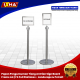 papan pengumuman tiang antrian sign board frame a4 f4 full stainless landscape & potrait 6