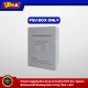 power supply box access control 12v 5a + space baterai aki backup box only box + aki 4
