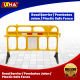 road barrier pembatas jalan plastic safe fence1