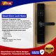 smart door lock home dengan fingerprint , password dan kartu 1