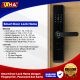smart door lock home dengan fingerprint , password dan kartu 2