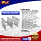 swing barrier 2 jalur otomatis ixha premium ix22 series pedestrian gate. 1