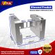 swing turnstile gate automatic ixha sta 122. 3