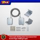 telescopic sliding gate two leaves part untuk pagar sliding 2 lapis 1