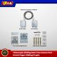 telescopic sliding gate two leaves part untuk pagar sliding 2 lapis 3