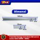 track rel garage auto door 160 cm 1.6 meter ixha 1200n 1800n. 3