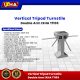vertical tripod turnstile double arm ixha t1103 (lampu 1) 2